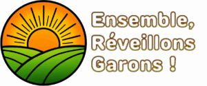 Garons 2026 - Logo officiel de la liste citoyenne Ensemble réveillons Garons - Thomas Chimenti