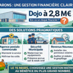 Analyse de la gestion financière à Garons et coût réel du projet de dojo - Liste Thomas Chimenti